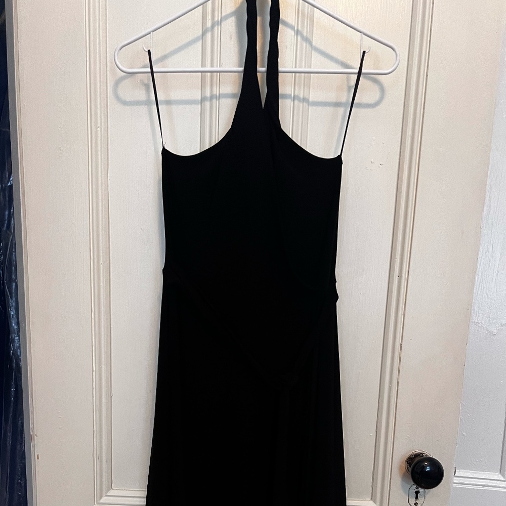 Black Halter dress